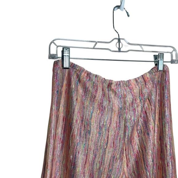 Isabella Rose Coverup Pants Women's Small Mesh Slit Drawstring Colorful NWT - Picture 8 of 14